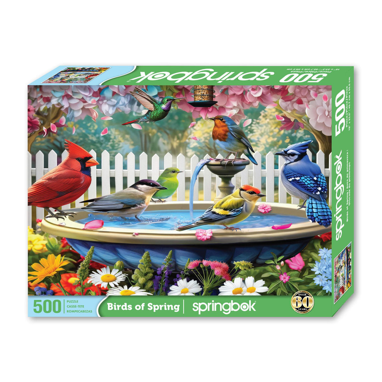 Springbok Birds Of Spring 500 Piece Jigsaw Puzzle