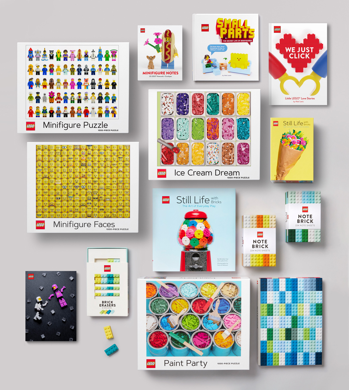 Lego Minifigure Faces Puzzle