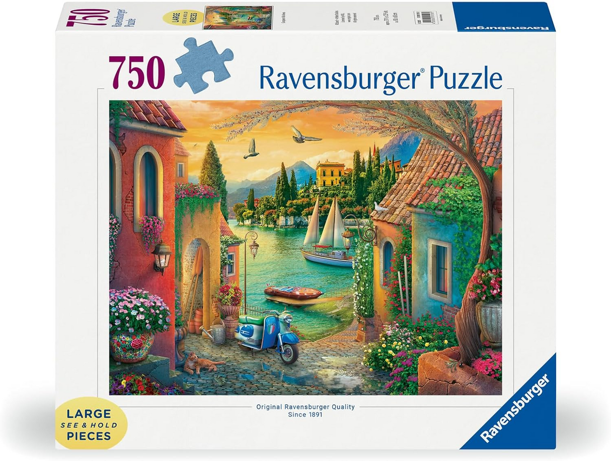 Ravensburger European Villa Views 750 Piece Large Format Puzzle