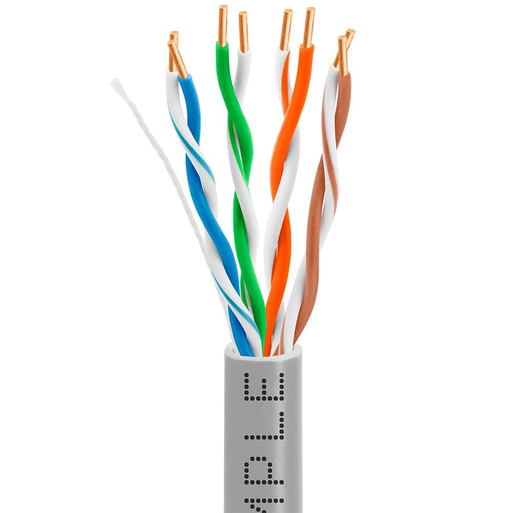 WIRE CAT6 RISER CMR GRAY 1' REELX PULL BOX