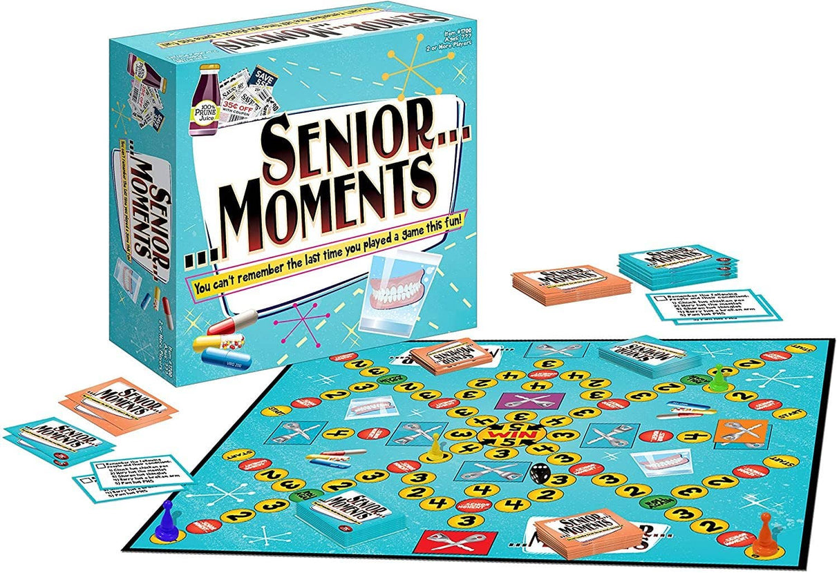 Wood Expressions - Senior Moments Board Game for the Whole Family