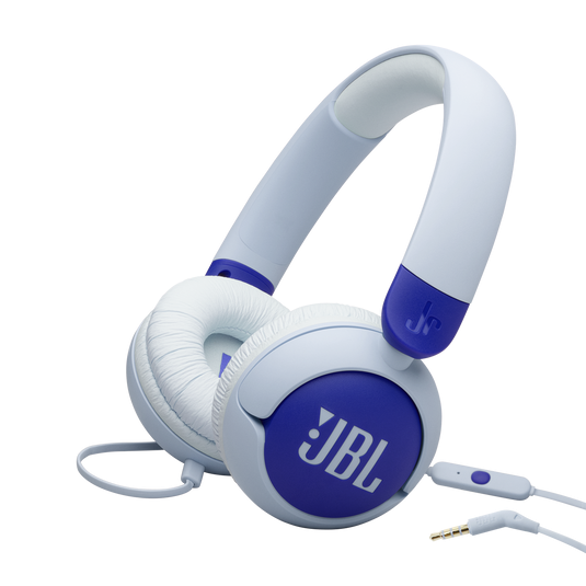 JBL - JR 320 Youth On Ear Wired Headphones - Blue