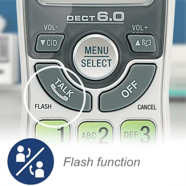 VTech® DECT 6.0 1-Handset Cordless Phone System