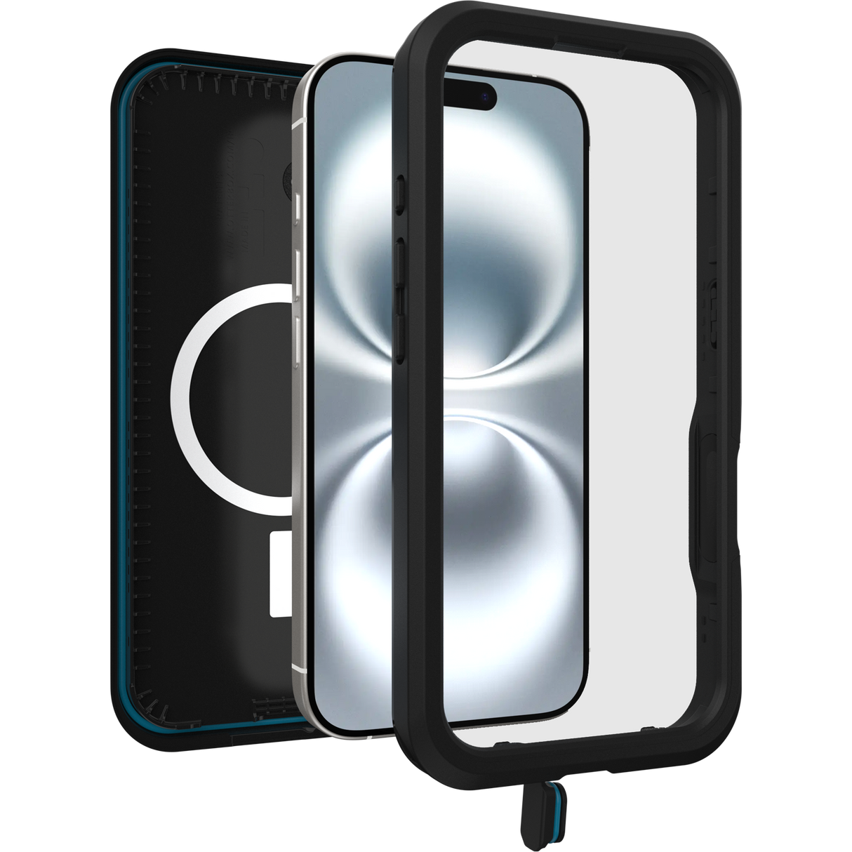 OtterBox - FRE MagSafe Case for Apple iPhone 16 - Black