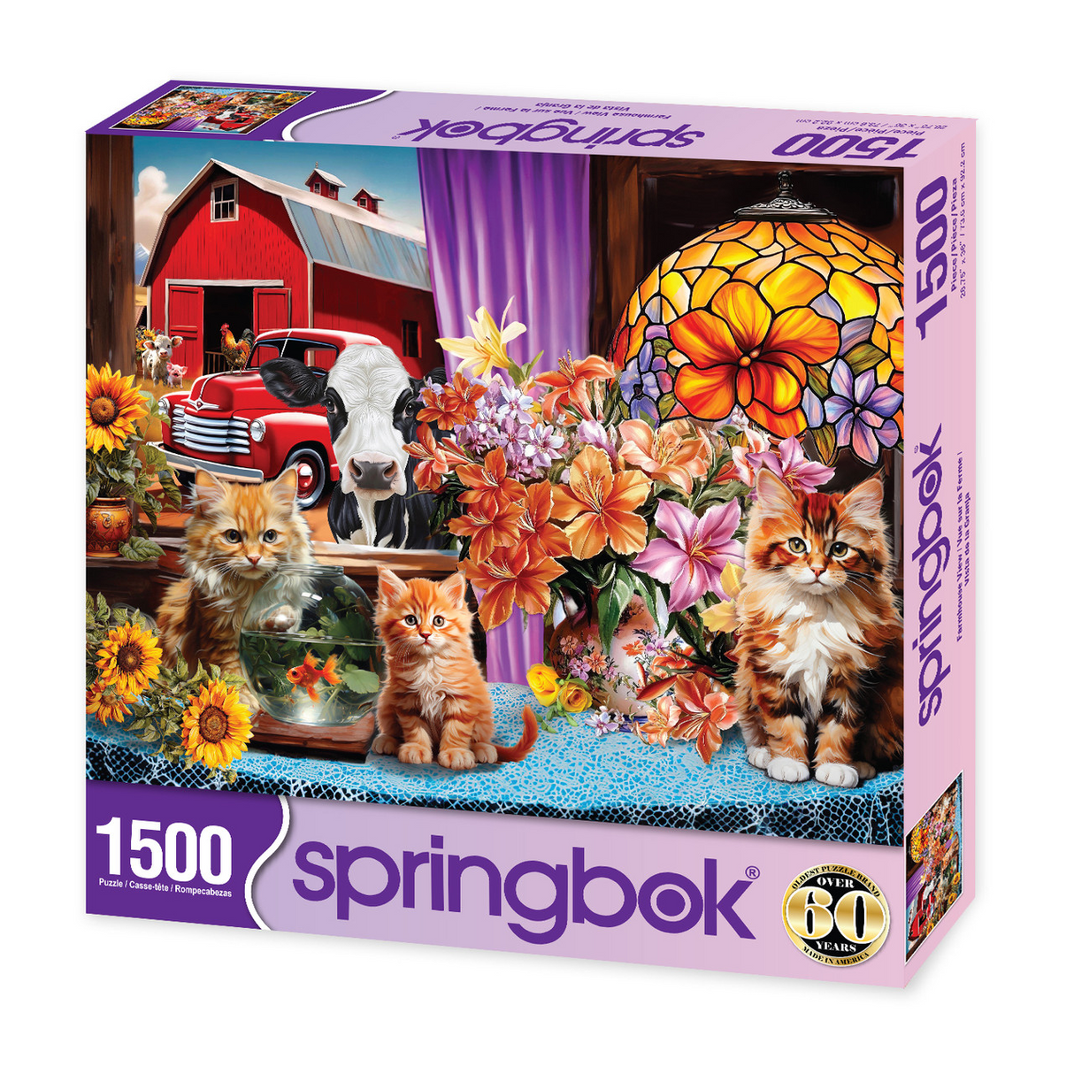 Springbok Farmhouse View 500Pc Puzzle