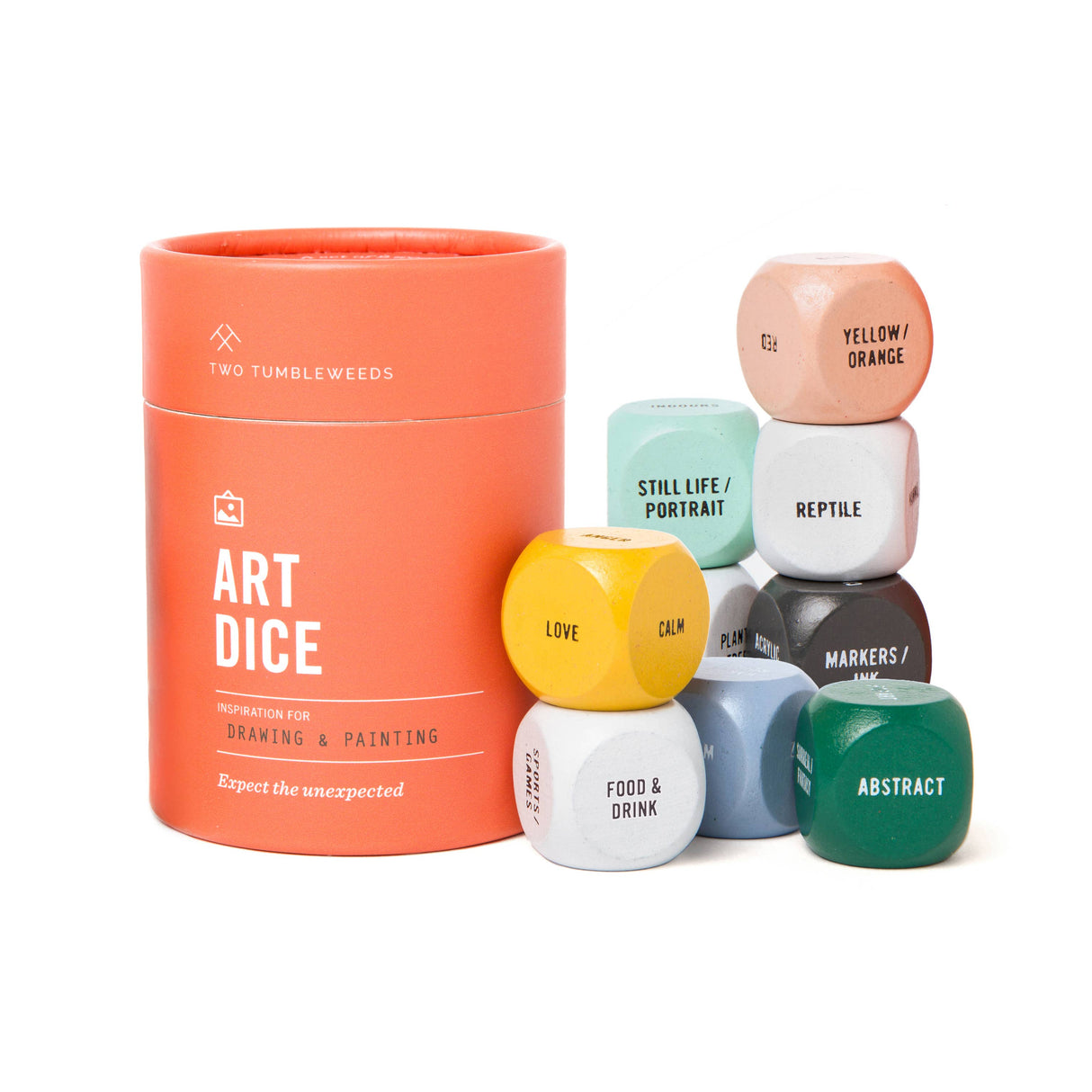 Two Tumbleweeds - Art Dice - Inspiration for Drawing & Painting