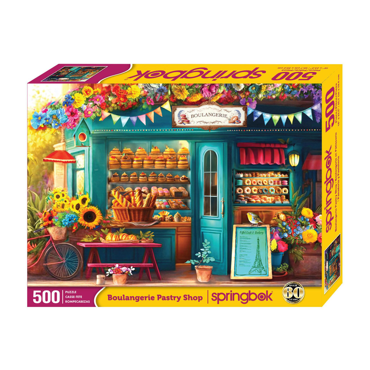 Springbok Boulangerie Pastry Shop 500 Piece Jigsaw Puzzle