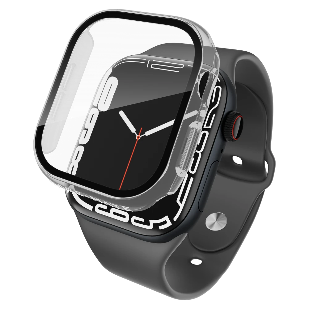 Case-Mate - Tough Case with Integrated Glass Screen Protector for Apple Watch Series 10 46mm - Clear