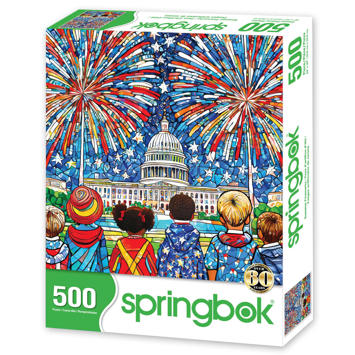 Springbok Summer Fireworks 500 Piece Jigsaw Puzzle
