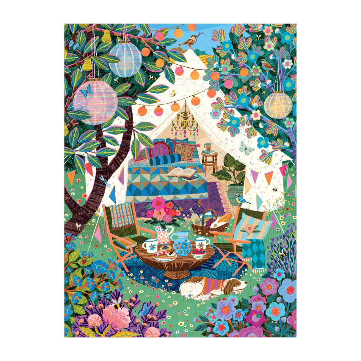 Galison - Victoria Ball Blooming Escape 1000 Piece Puzzle