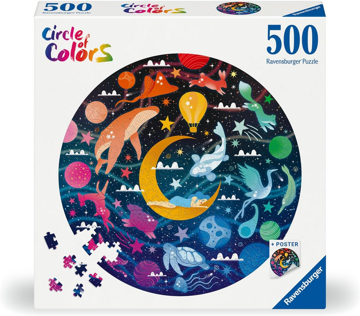 Ravensburger Astrology 500 pc Round Puzzle