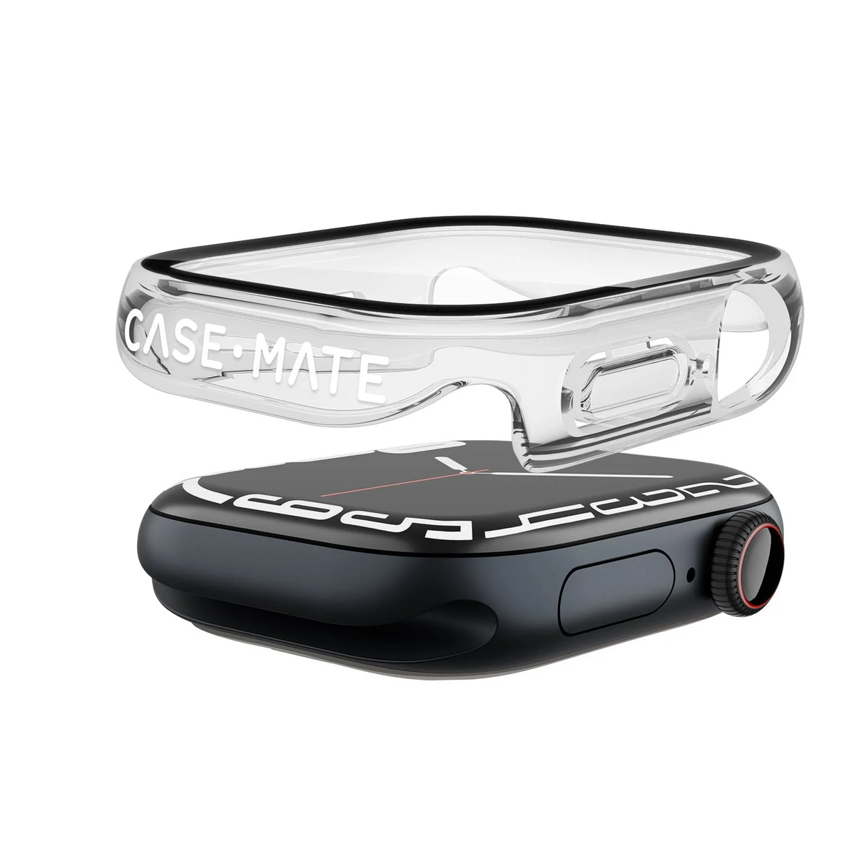 Apple Watch Series 10 42mm Case-Mate - Tough Case with Integrated Glass Screen Protector