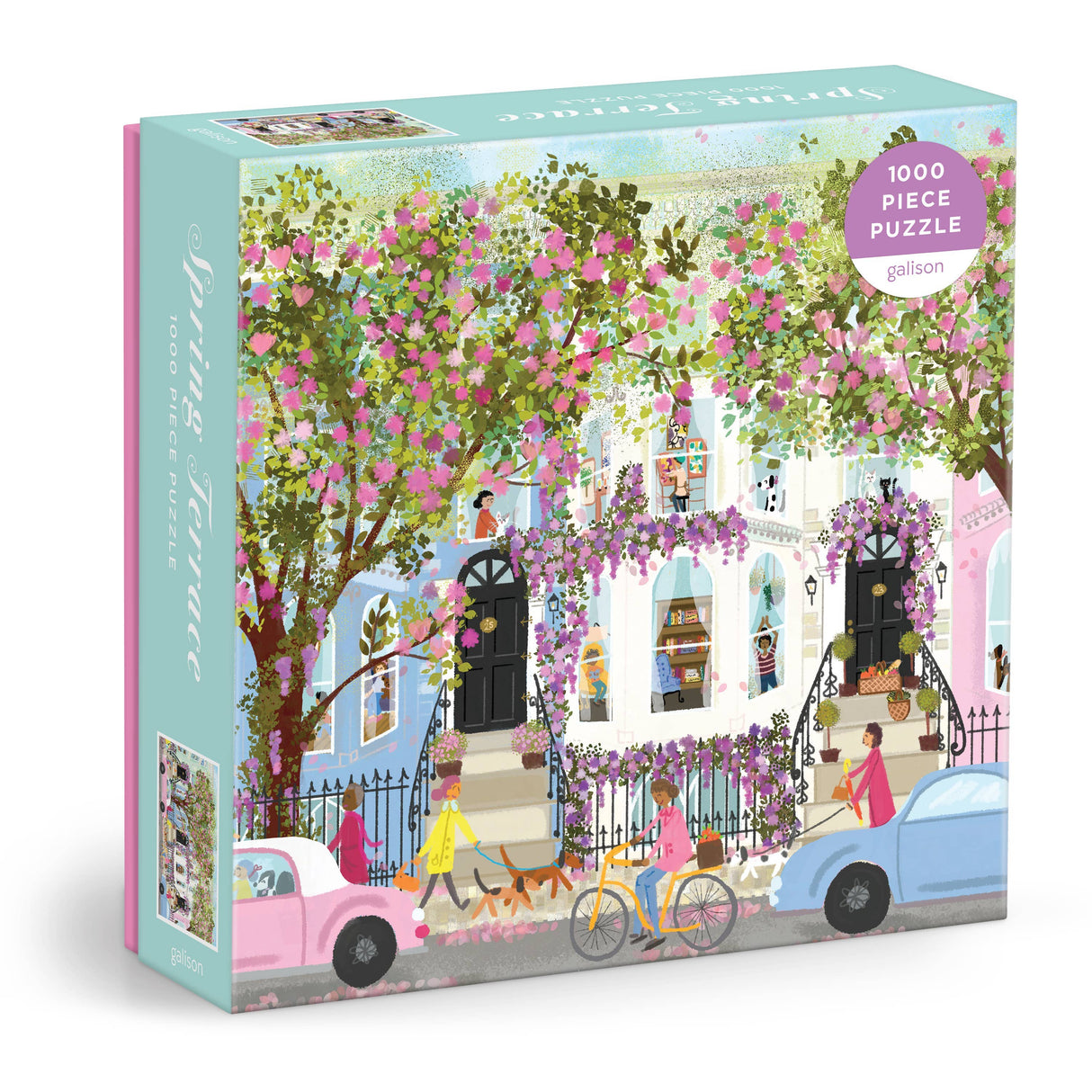 Galison - Joy Laforme Spring Terrace 1000 Piece Puzzle