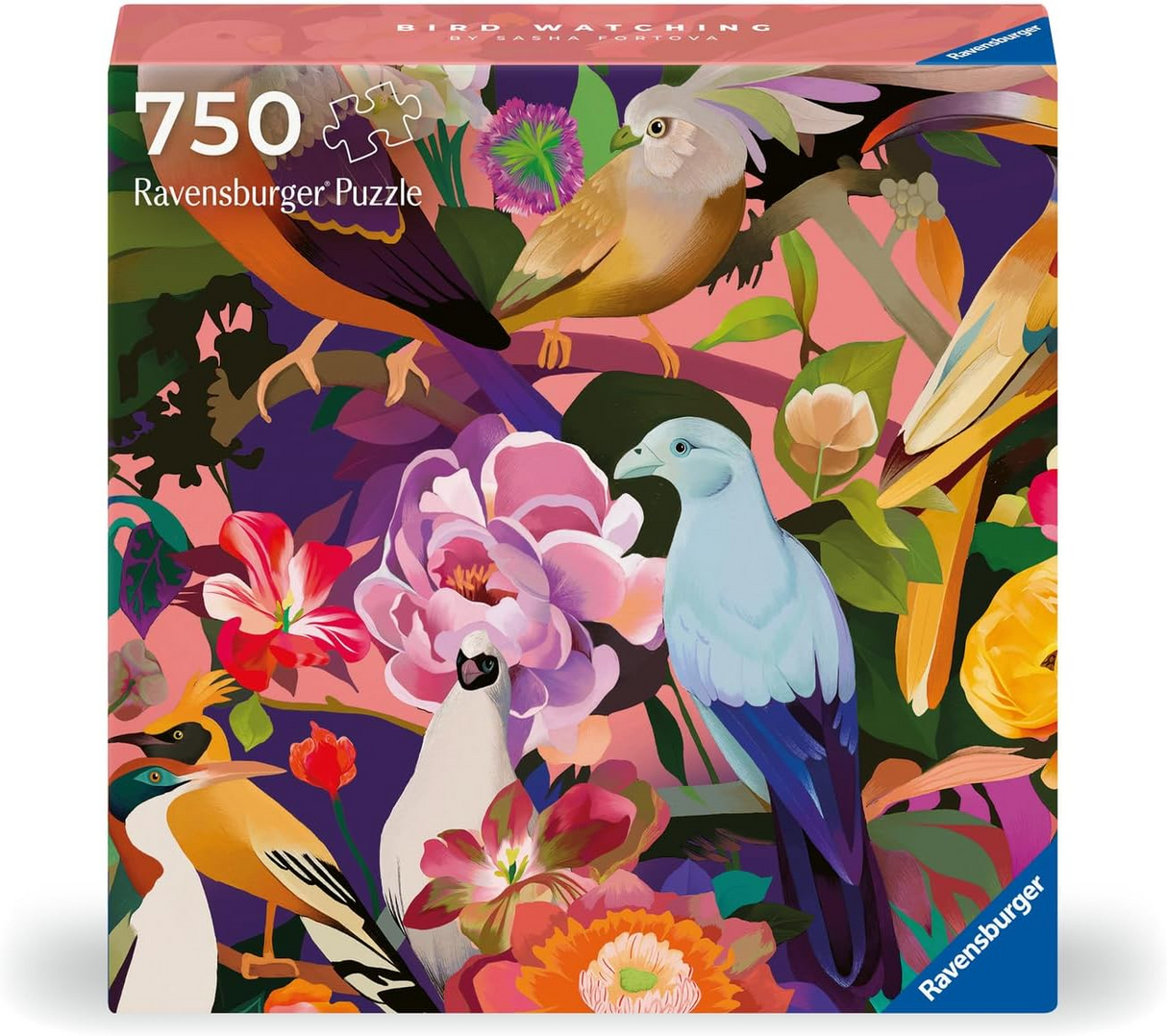 Ravensburger Art & Soul: Bird Watching 750 Piece Jigsaw Puzzle