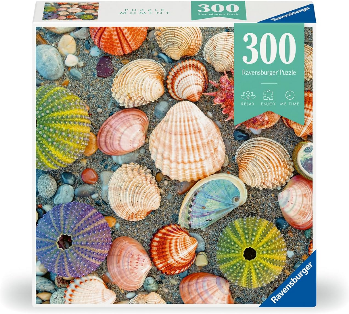Ravensburger Puzzle Moment: by The Seashore 300 Piece Jigsaw Puzzle for Adults - Handcrafted Tooling, Made in Germany, Every Piece Fits Together Perfectly