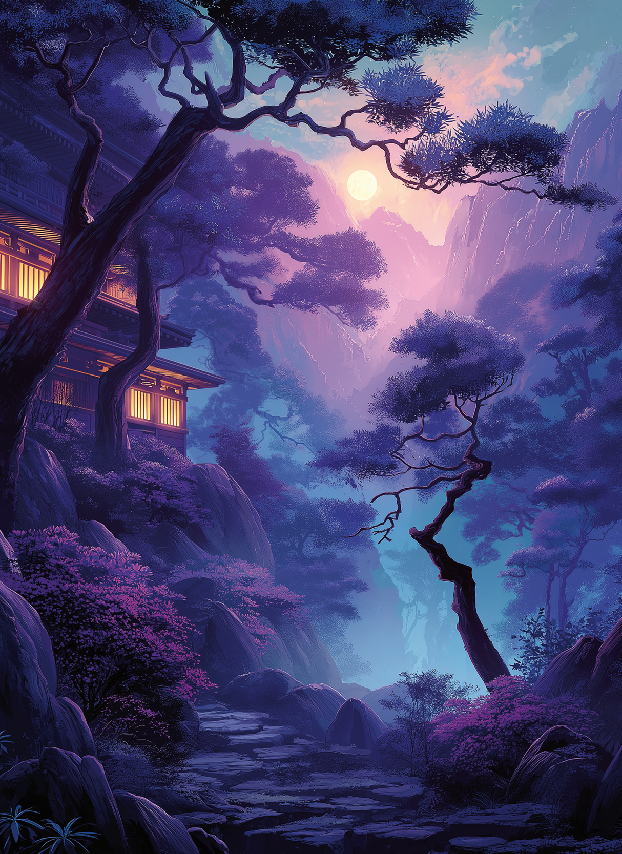 Final Piece Puzzles - No. 11 - Twilight in Violet