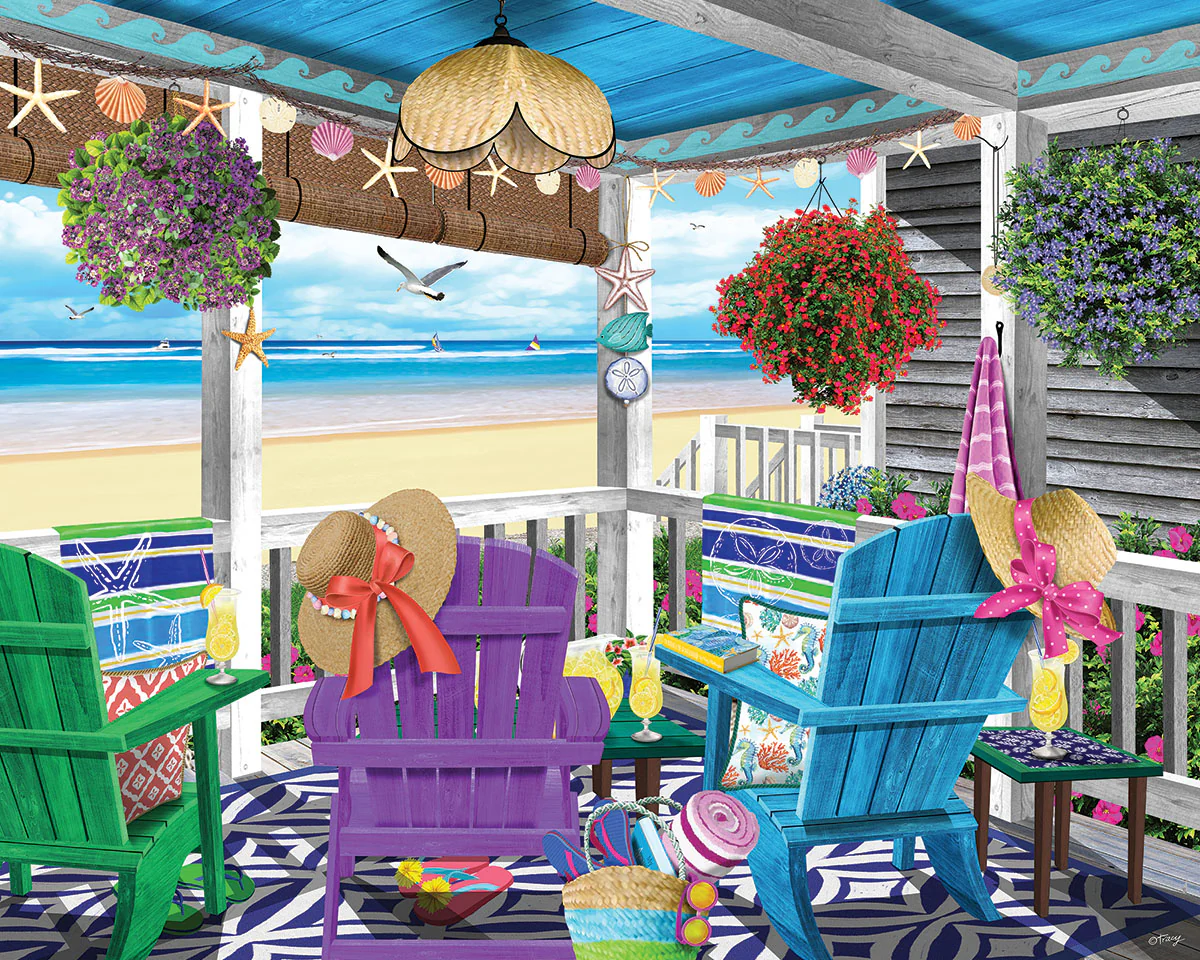 White Mountain Puzzles - Low Tide - 1000 Piece Jigsaw Puzzle