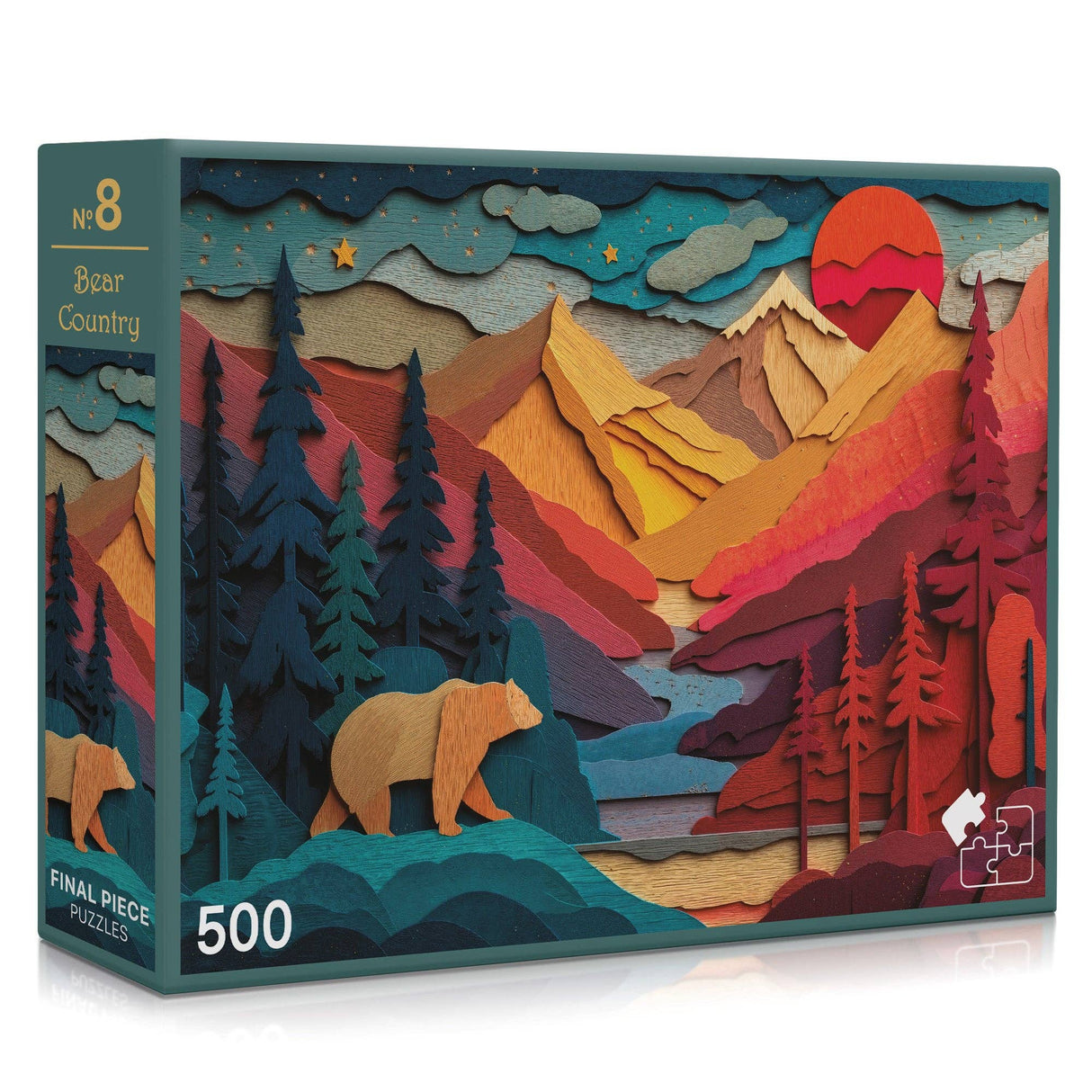 Final Piece Puzzles - No. 8 - Bear Country - 500 Piece