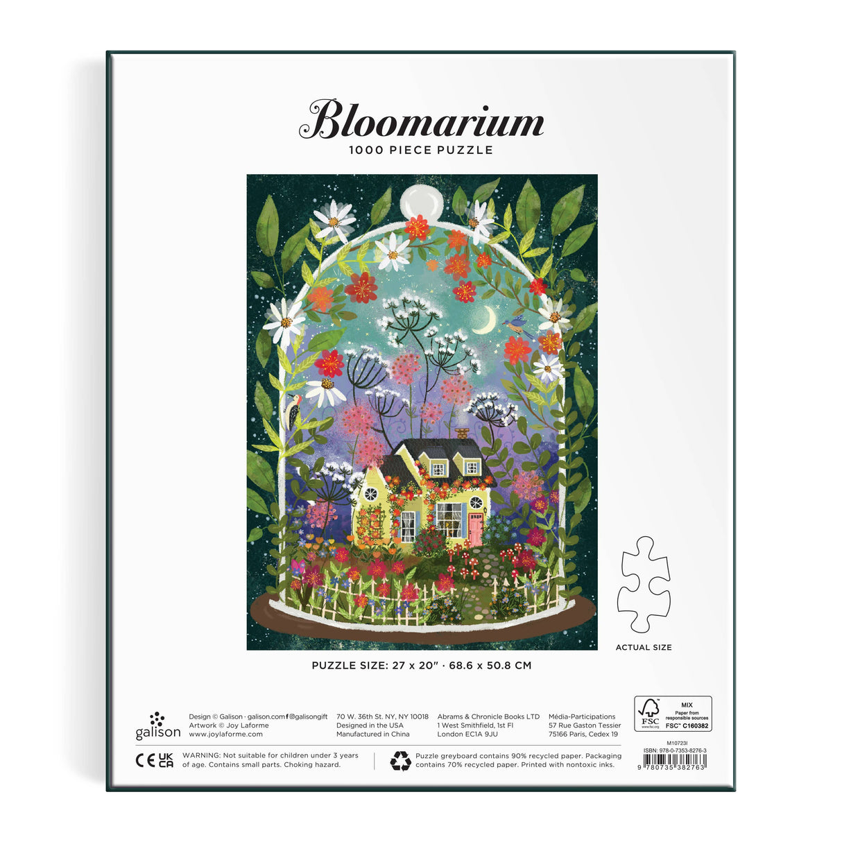 Galison - Joy Laforme Bloomarium 1000 Piece Puzzle
