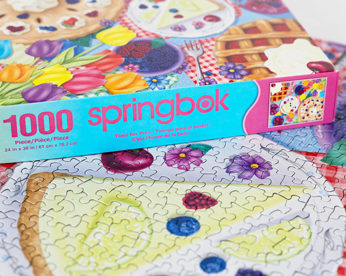 Springbok Time For Pie 1000 Piece Jigsaw Puzzle