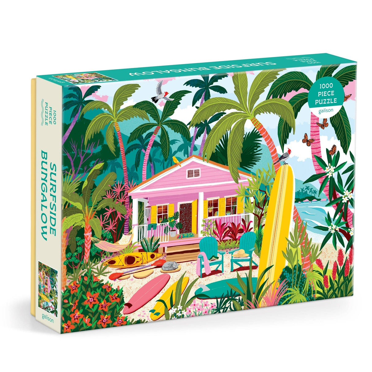 Galison - Surfside Bungalow 1000 Piece Puzzle