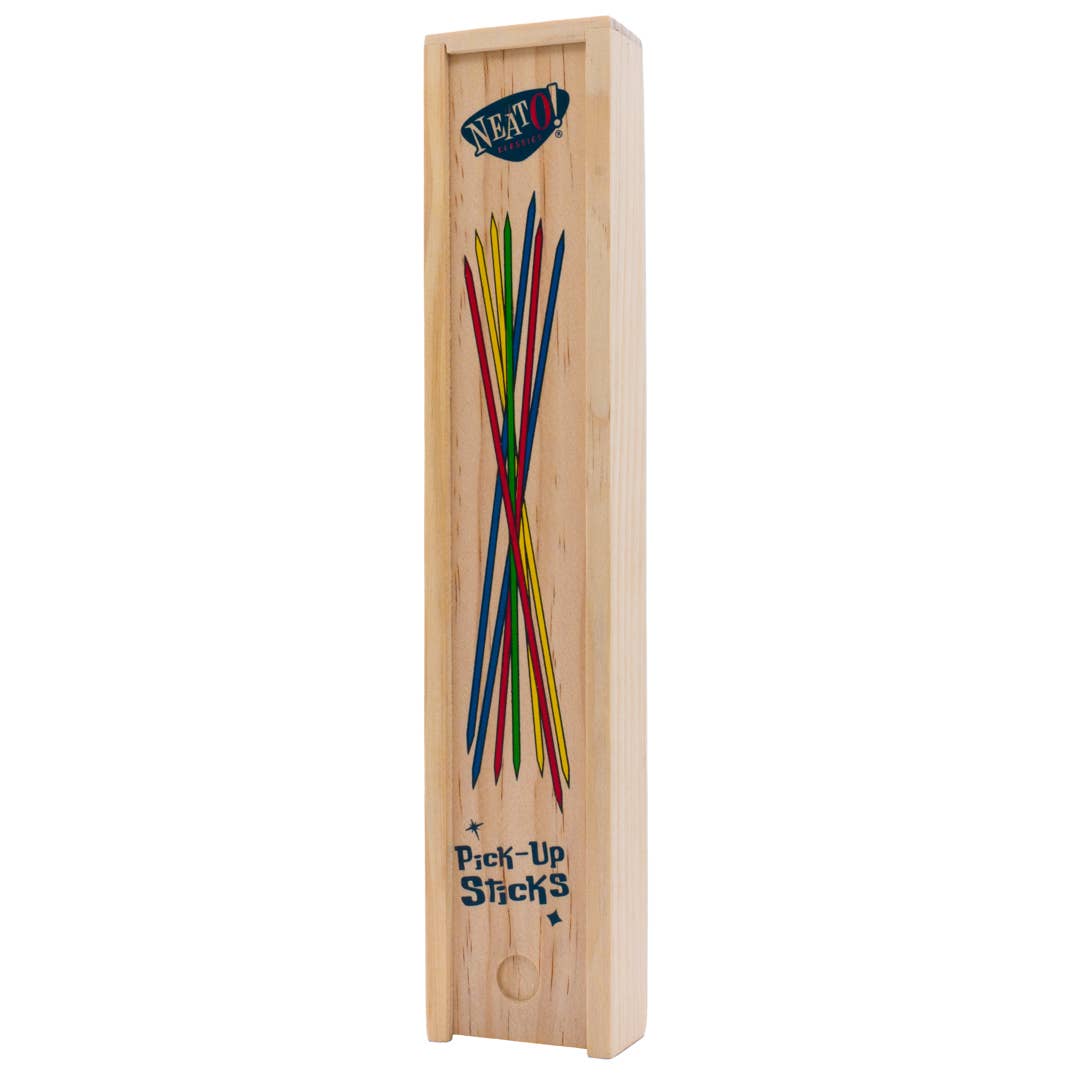 Toysmith - Neato! 41-Piece Pick-Up Sticks Game- Retro Classic, vintage