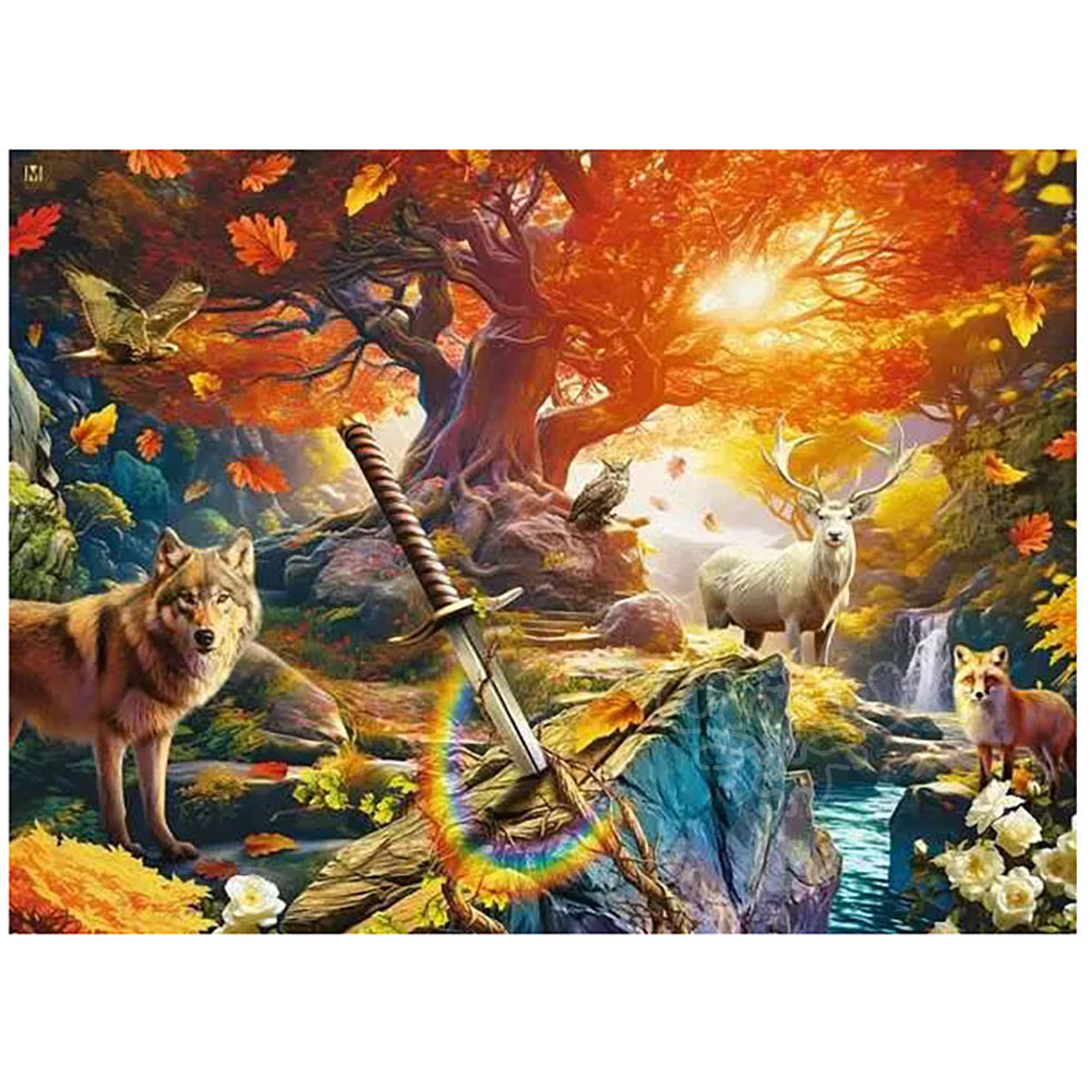 Ravensburger Excalibur Forest 500 Pc Puzzle