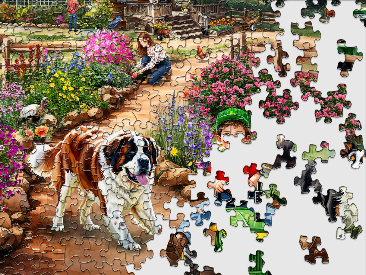Springbok Life On The Farm 500 Piece Jigsaw Puzzle