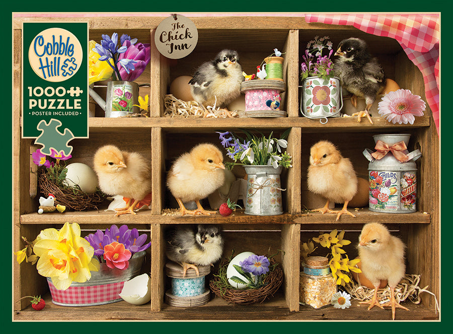 Cobble Hill Chick Inn 1000 Piece Puzzle