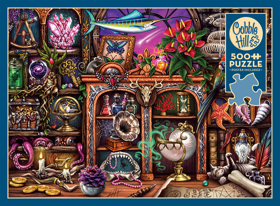 Cobble Hill Cabinet of Curiosities | 500 Piece Puzzle
