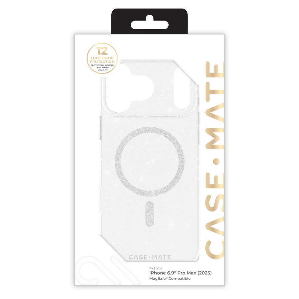 Case-Mate - Twinkle MagSafe Case for Apple iPhone 17 Pro Max - Twilight Silver