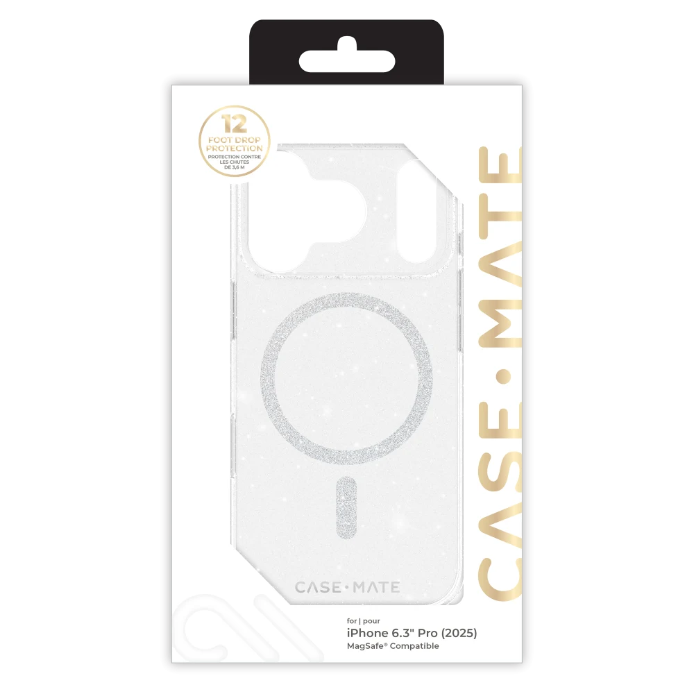 Case-Mate - Twinkle MagSafe Case for Apple iPhone 17 Pro - Twilight Silver