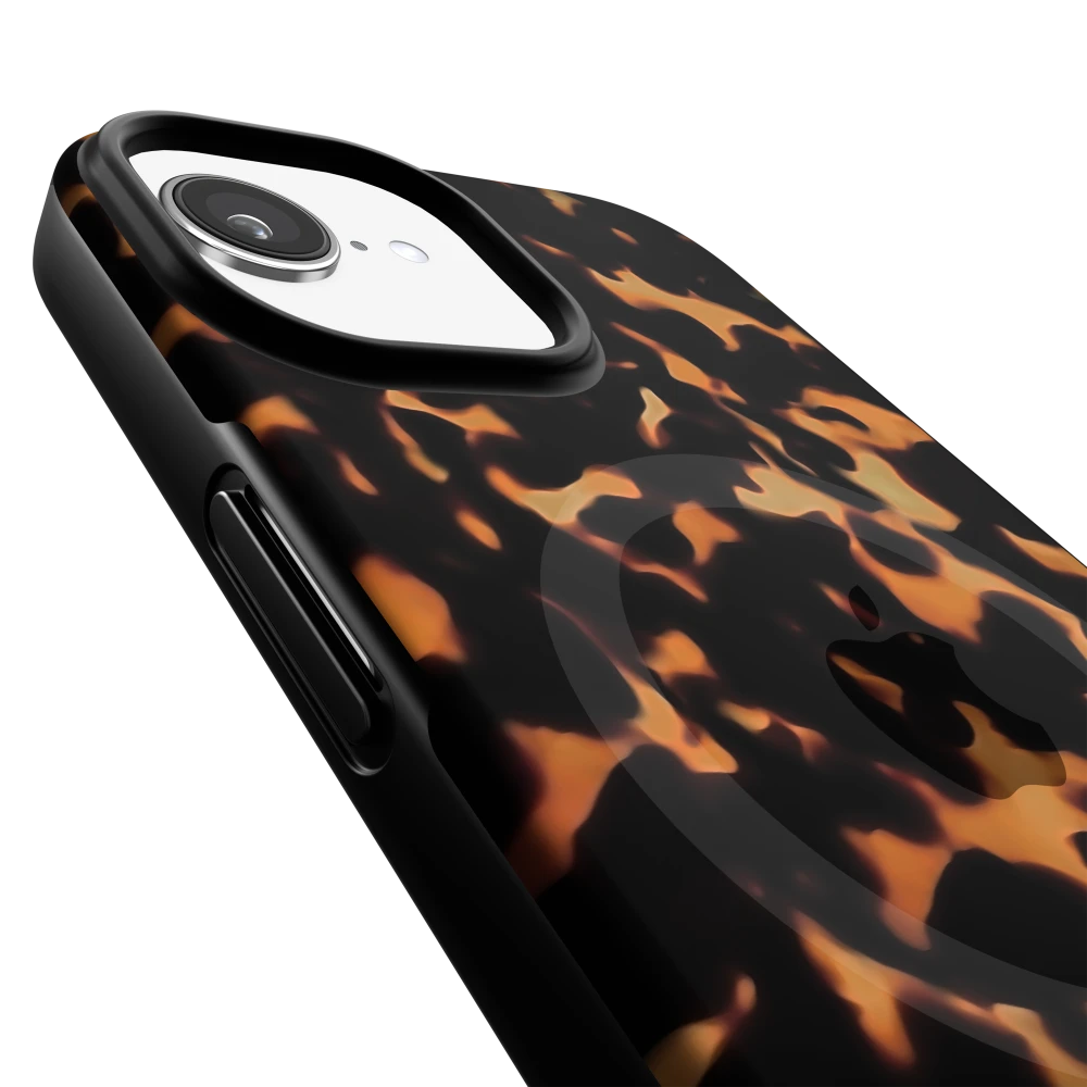 Kate Spade - Protective MagSafe Case for iPhone 16e /15/14/13 - Transparent Tortoise