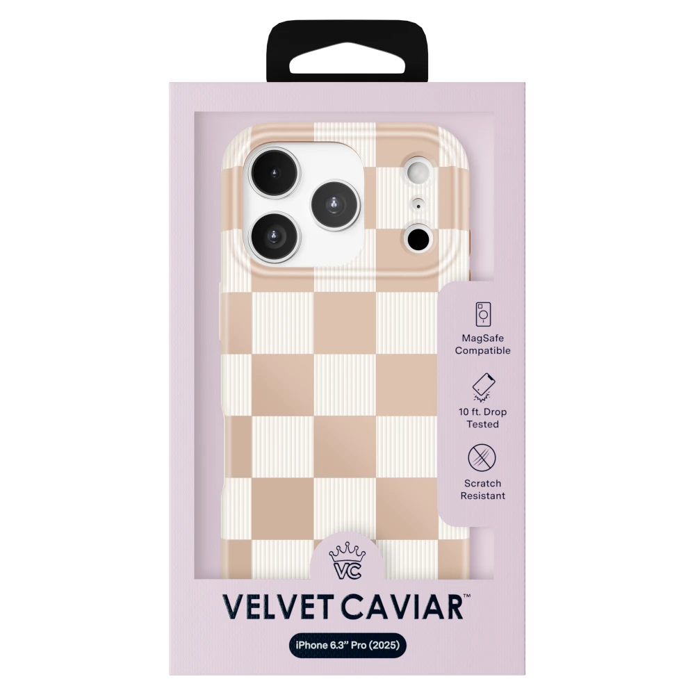 VELVET CAVIAR - MagSafe Case for Apple iPhone 17 Pro - Nude Vibe Checker