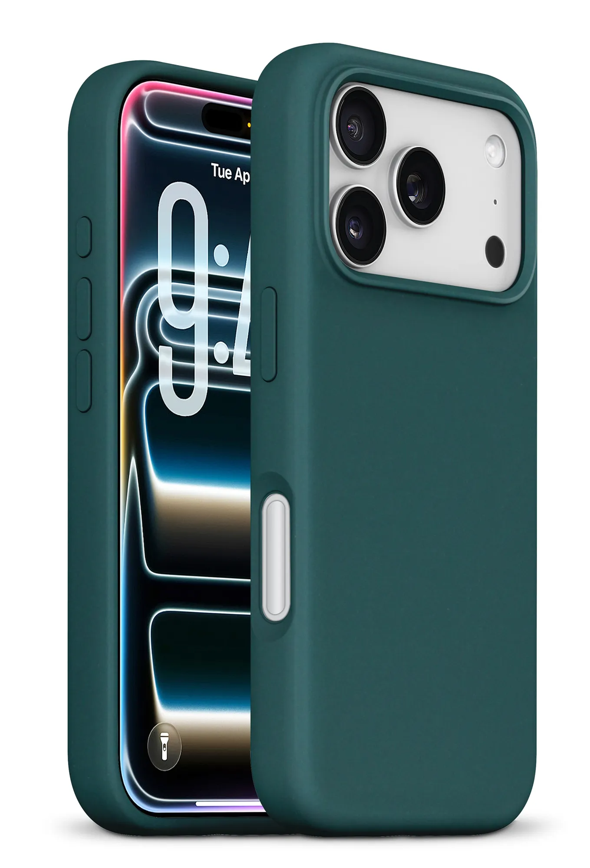 xBase iPhone 17 Pro Max - Liquid Silicone Gel/Rubber MagSafe Compatible Case - Green