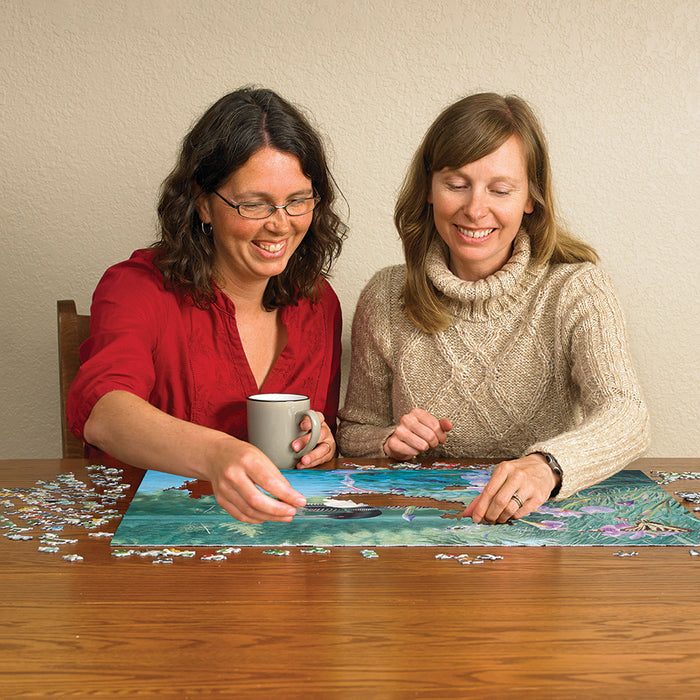Cobble Hill Iris Cove Loons | 500 Piece Puzzle