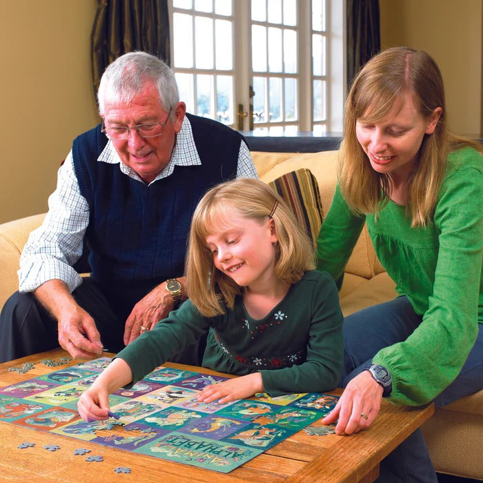 Cobble Hill Animal Alphabet 350 Pieces Family Puzzle