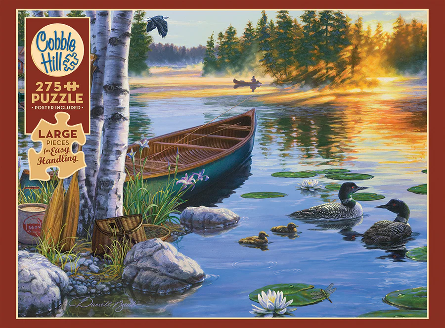 Cobble Hill Morning on the Lake | Easy Handling 275 Piece puzzle