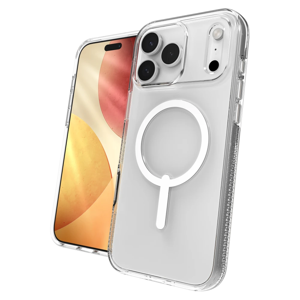 ZAGG - Crystal Palace Snap MagSafe Case for Apple iPhone 17 Pro Max - Clear
