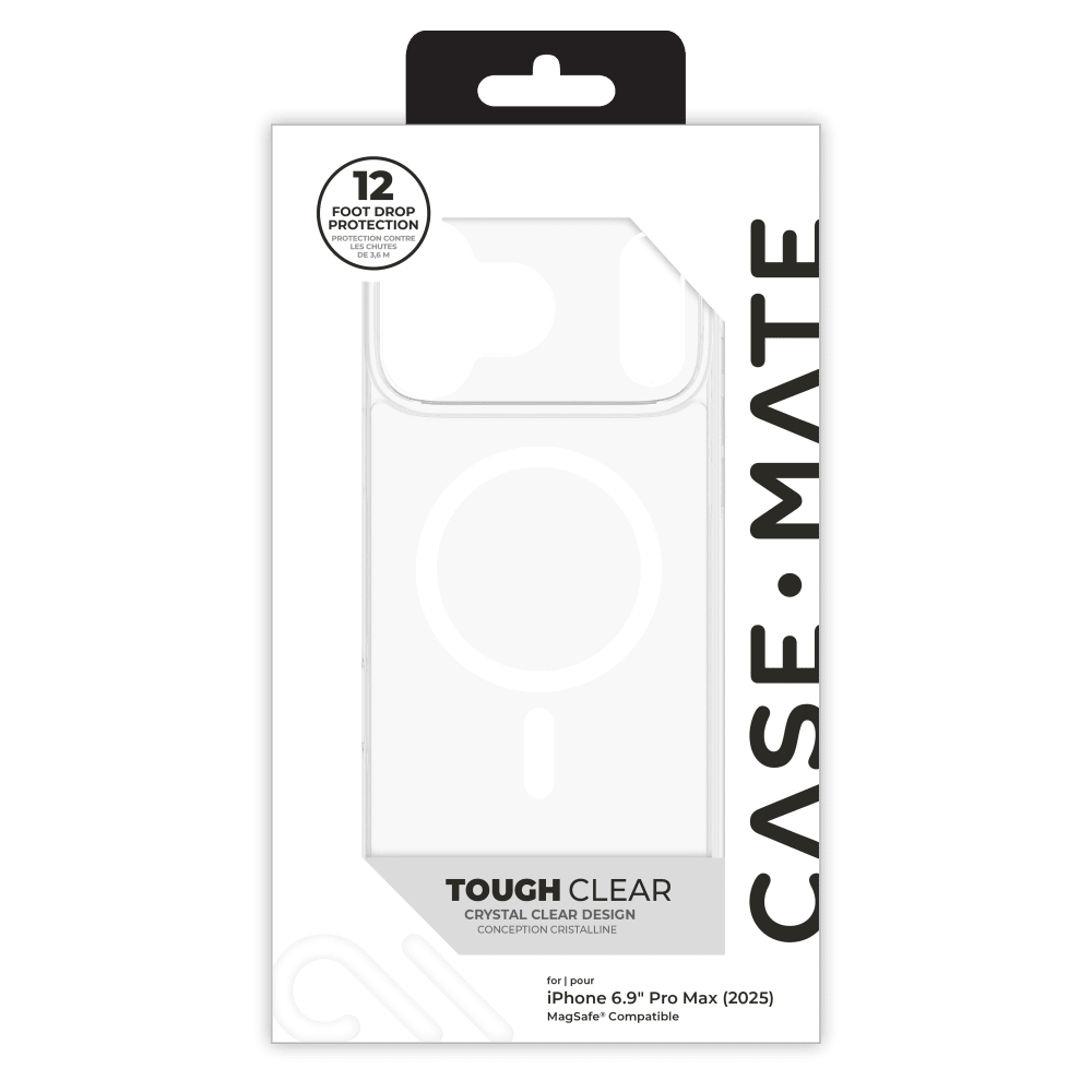Case-Mate - Tough MagSafe Case for Apple iPhone 17 Pro Max - Clear