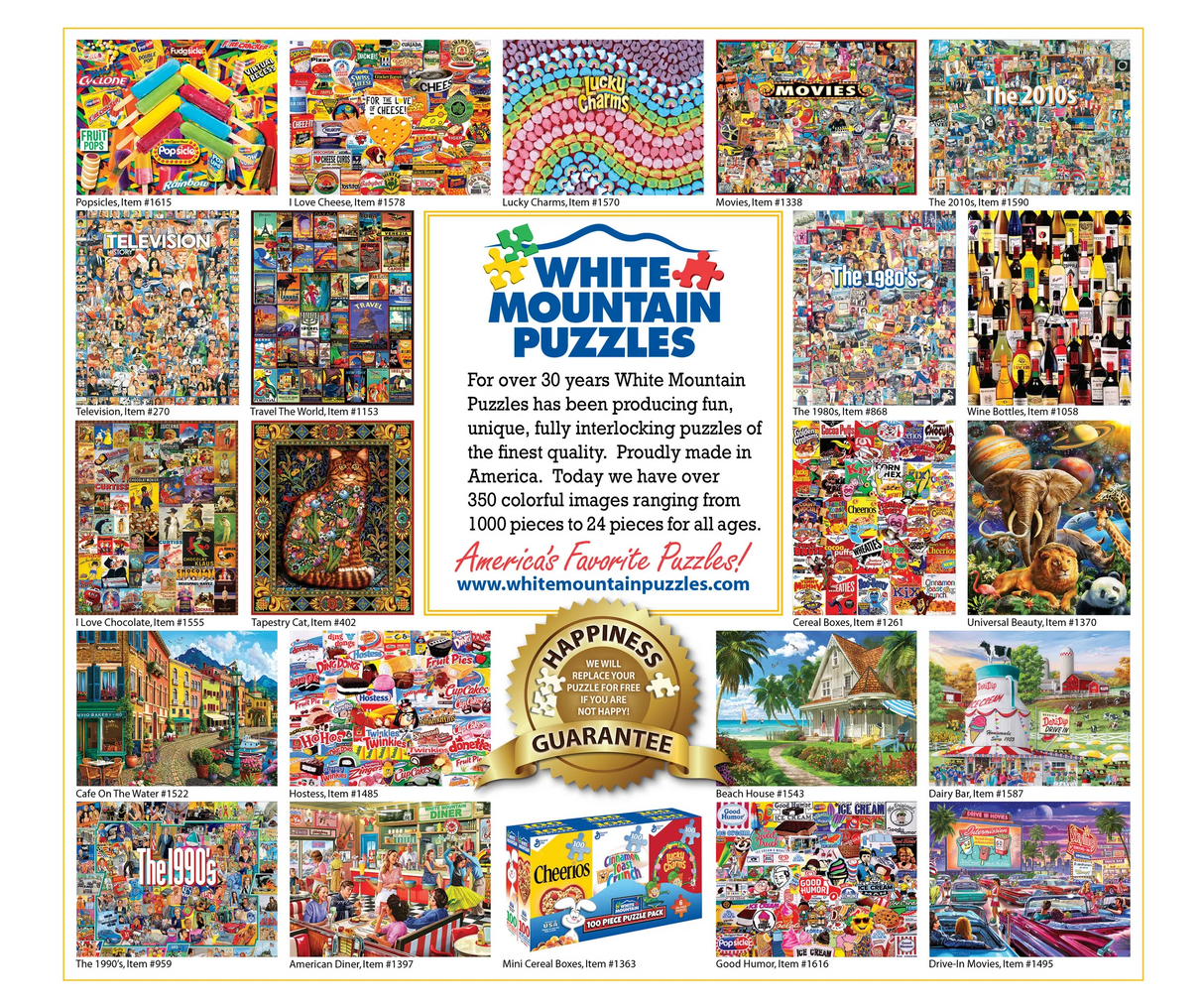 White Mountain Puzzles - The Birds (1913pz) - 500 Piece Jigsaw Puzzle