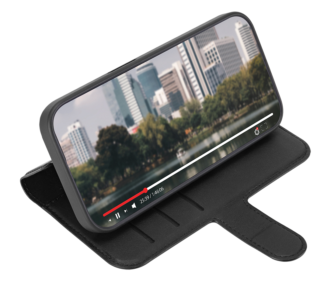 iPhone 18 Pro Max Folio Exec Wallet Case MagSafe Compatible - Black
