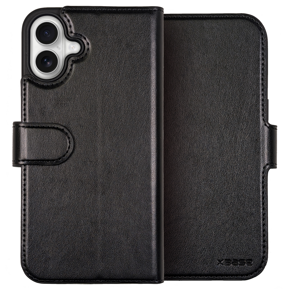 xBase iPhone 17 Folio Exec Wallet Case MagSafe Compatible -Black