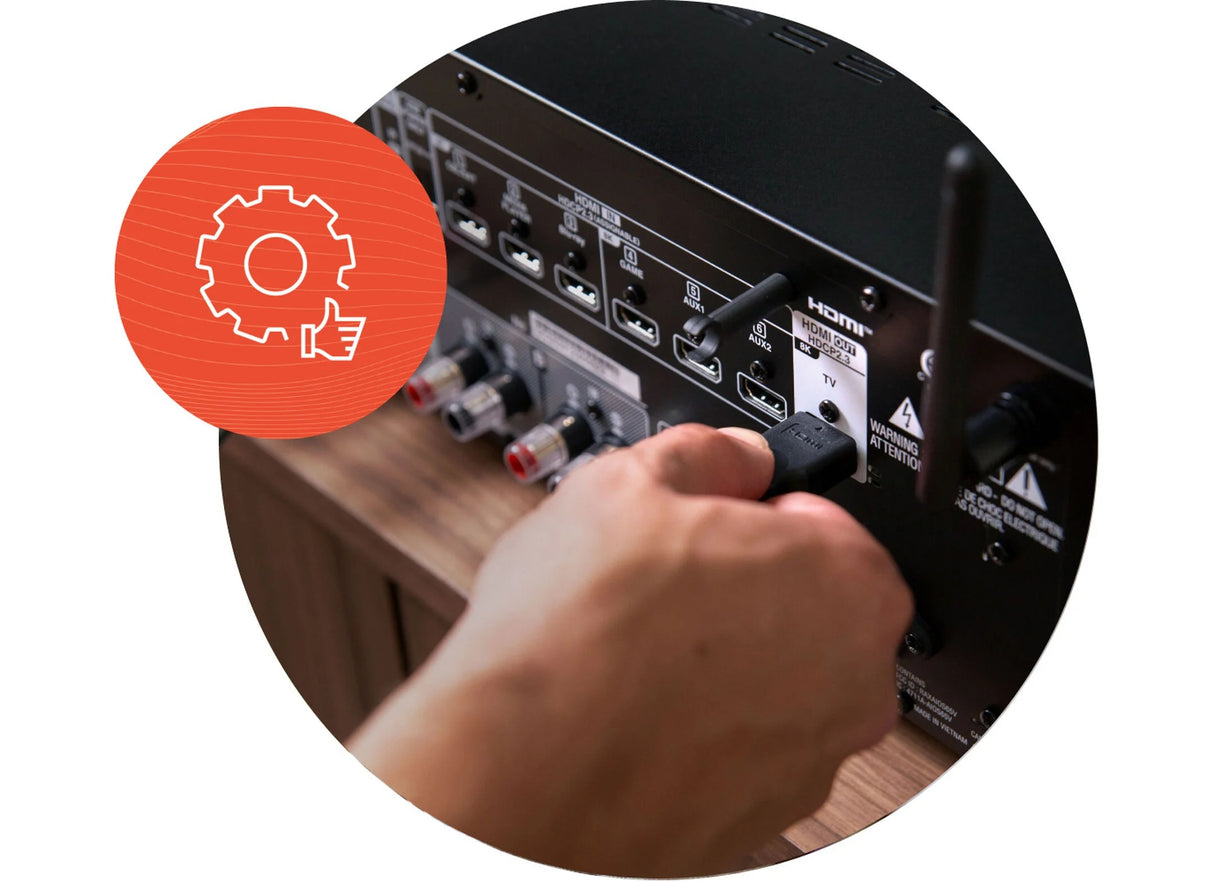 Denon 2.2 Ch. 100W 8K AV Receiver Powered by HEOS™