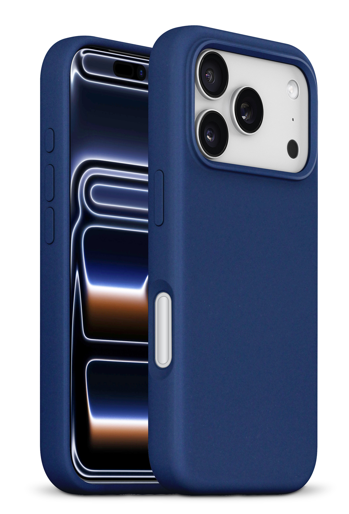 xBase iPhone 17 Pro -Liquid Silicone Gel/Rubber MagSafe Compatible Case - Blue