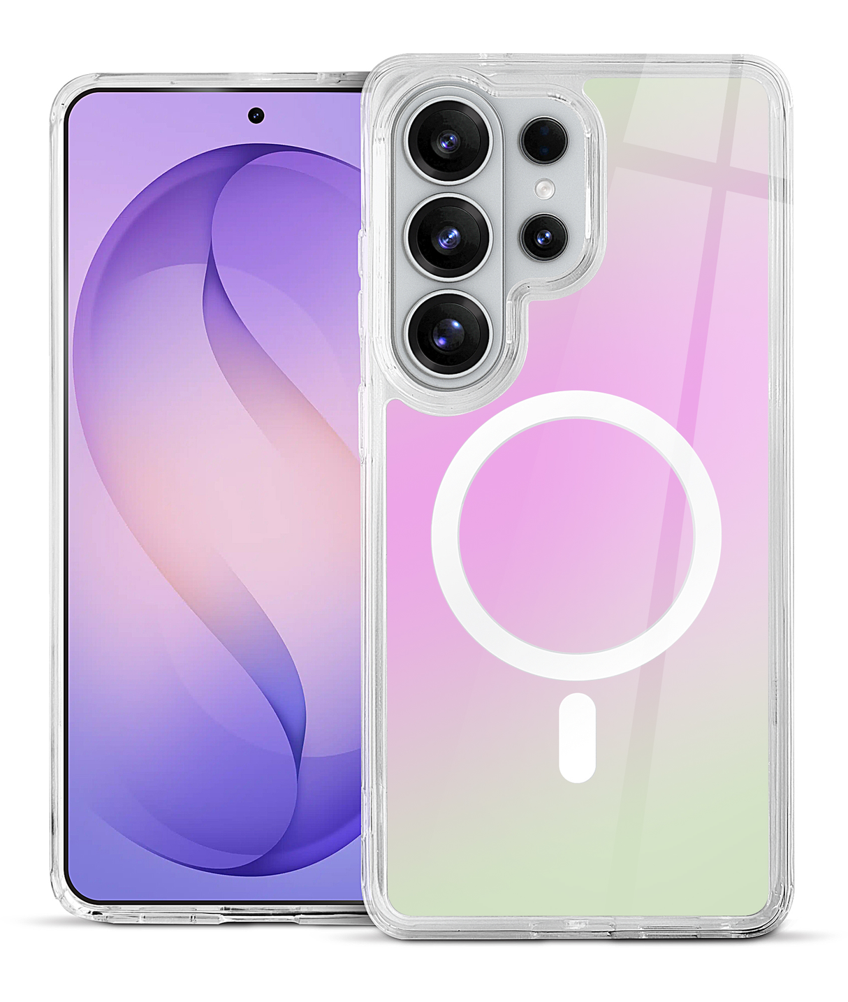 xBase Samsung S26 Ultra Sparkleline Series MagSafe Compatible Case - Iridescent