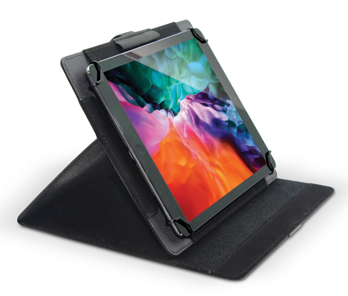 xBase - Folio Universal Tablet Case Cover & Stand for all tablets (5.5 " 8.5") - Black