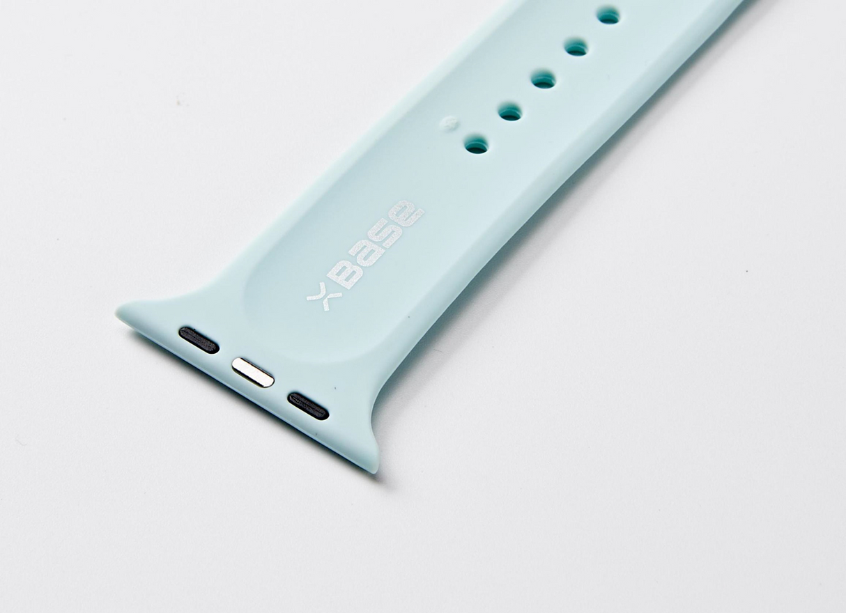 Device Protection Apple Watch Bands xBase Apple Watch Silicone Band - Large (42/44/45/49mm)- Sky Blue