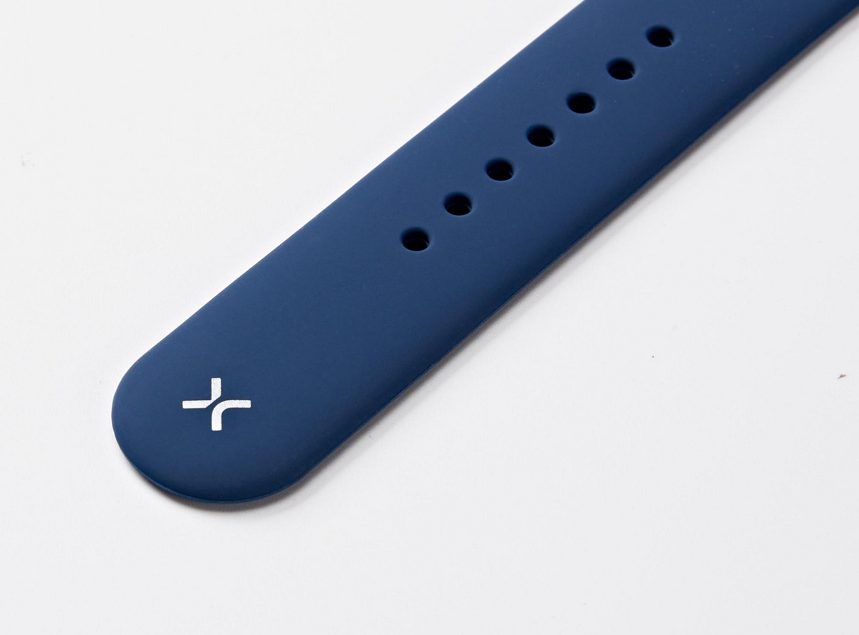 Device Protection Apple Watch Bands xBase Apple Watch Silicone Band - Large (42/44/45/49mm) -Blue