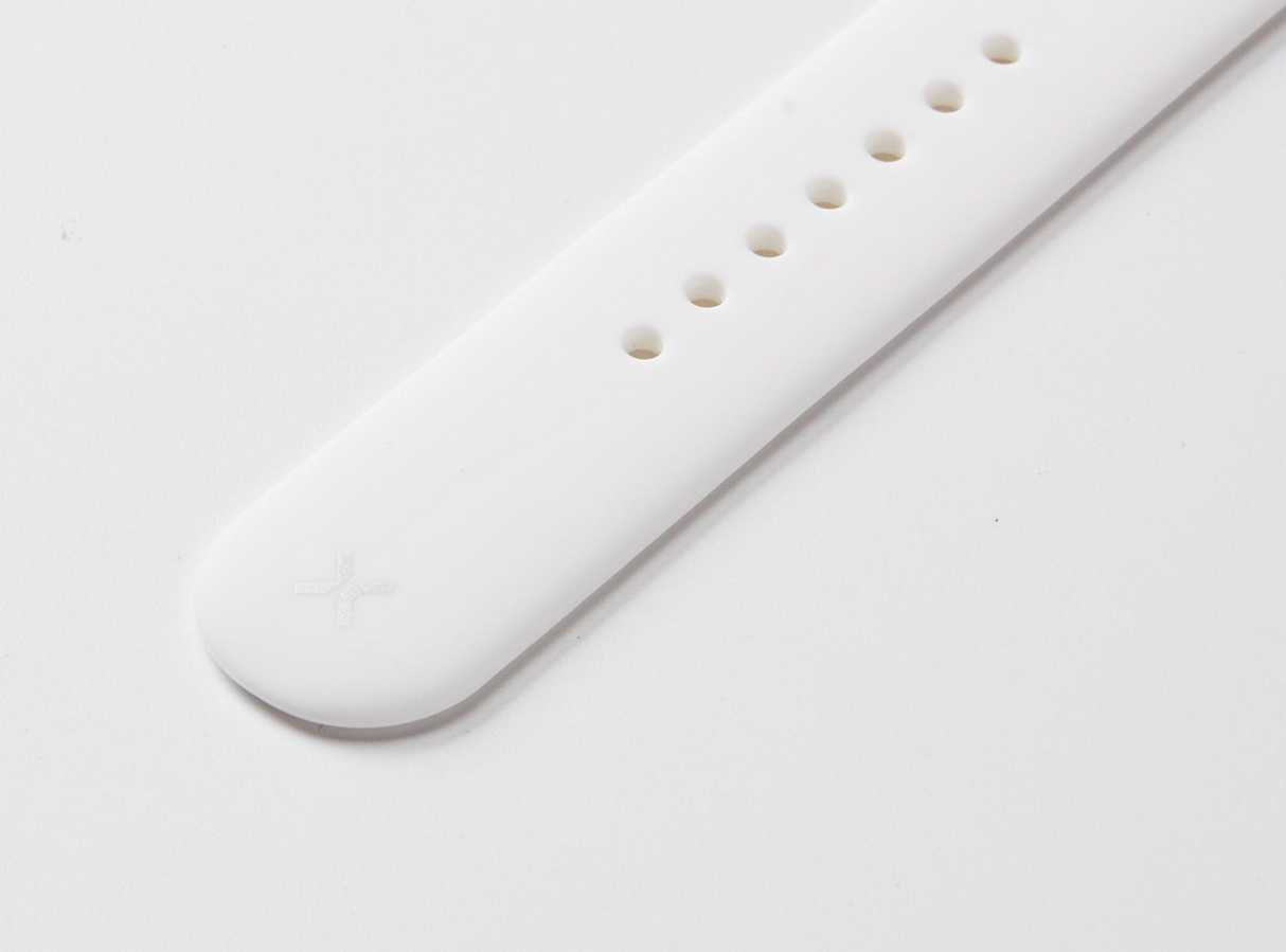 xBase Apple Watch Silicone Band - Large (42/44/45/49mm) - White